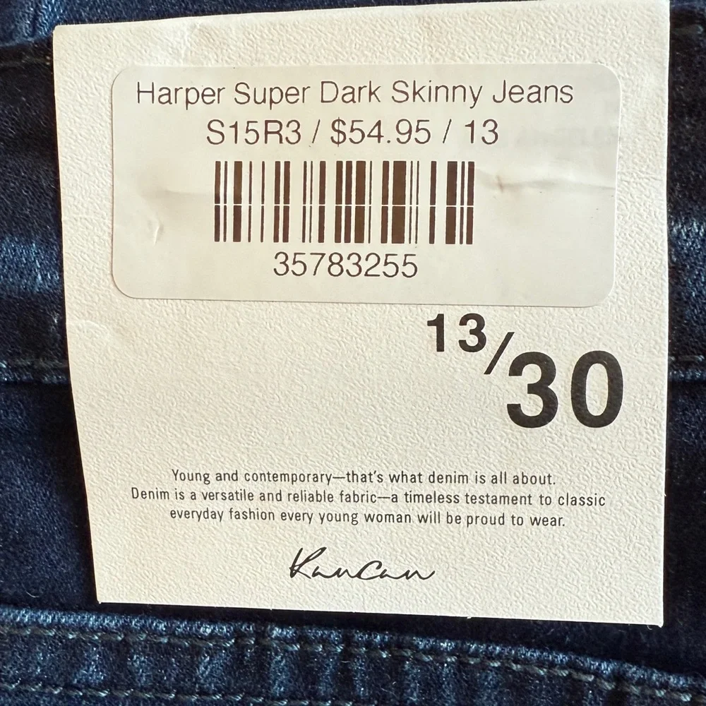 KANCAN Harper‎ Super Dark Skinny Jeans